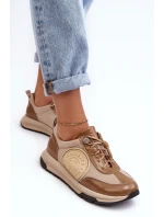 Kůže Sportovní Boty Na Platformě model 21636052 - Maciejka