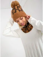 Dámska čiapka AT CZ CM 319 hnedá