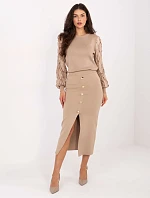 Sukňa PM SD YIS1059.71 tmavá lila