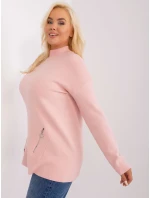 PM SW PM717 Sveter.20 svetlo ružová