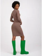 Šaty RV SK 7433.51 hnedá Šaty RV SK 7433.51 hnedá