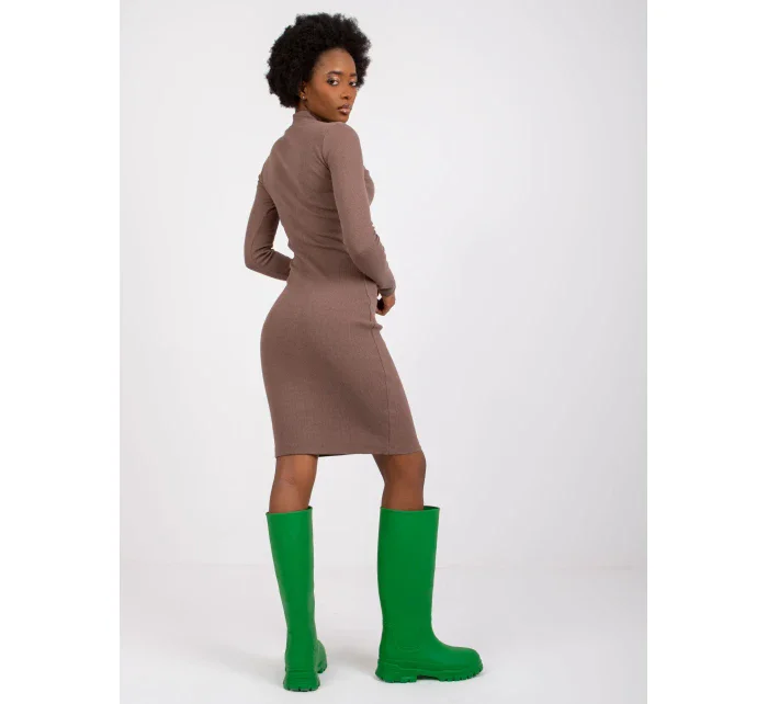 Šaty RV SK 7433.51 hnedá Šaty RV SK 7433.51 hnedá