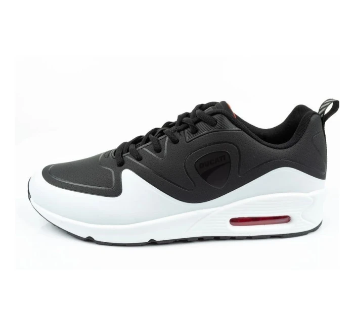 Pánska športová obuv DS414-21 Black with white - Ducati