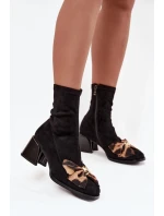 Topánky na podpätku model 220203 Step in style