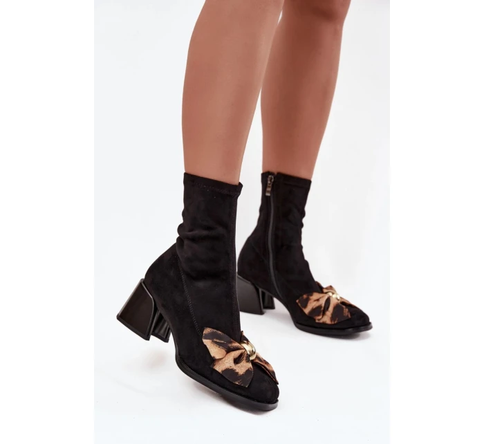 Topánky na podpätku model 220203 Step in style