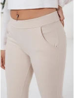 Dámské legíny béžové kalhoty Dstreet model 21991591 - FashionStreet Dámské legíny béžové kalhoty Dstreet model 21991591 - FashionStreet
