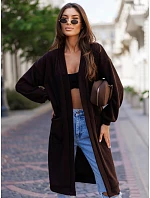 Kardigan damski oversize z  model 22366711 - FashionStreet
