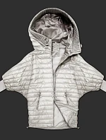 Dámska bunda Minority bat v ecru farbe (P3-6913-12)