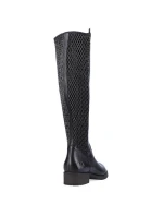 Kožené boty Rieker W model 21891294 černá - Inny