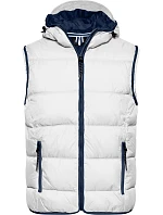 JN Pánská vesta 02. white/navy model 22495135 - Daiber JN Pánská vesta 02. white/navy model 22495135 - Daiber