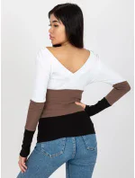 Halenka RV BZ model 17987247 bílá a černá - FPrice