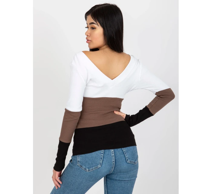 Halenka RV BZ model 17987247 bílá a černá - FPrice