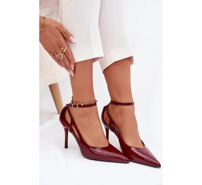 Lodičky s ihlovým podpätkom model 221910 Krok vo veľkom štýle