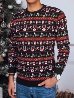 Pánský vánoční svetr černý Dstreet model 21971834 - FashionStreet