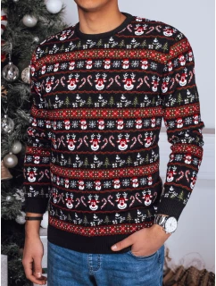 Pánský vánoční svetr černý Dstreet model 21971834 - FashionStreet
