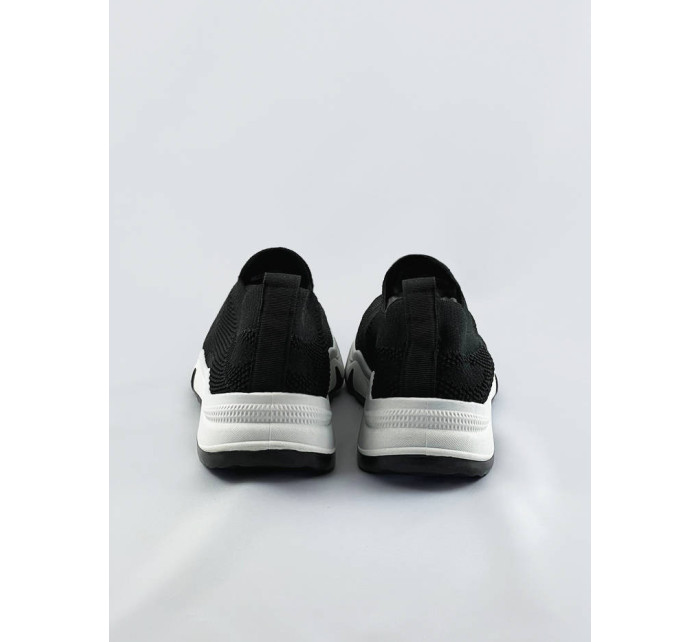 Čierne dámske športové topánky (YM-168)