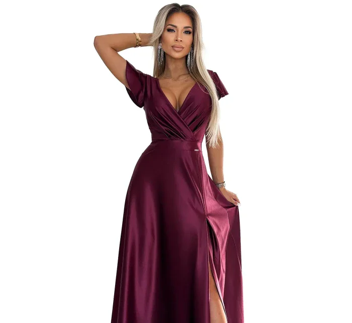 Dámske šaty 411-10 CRYSTAL - NUMOCO Dámske šaty 411-10 CRYSTAL - NUMOCO