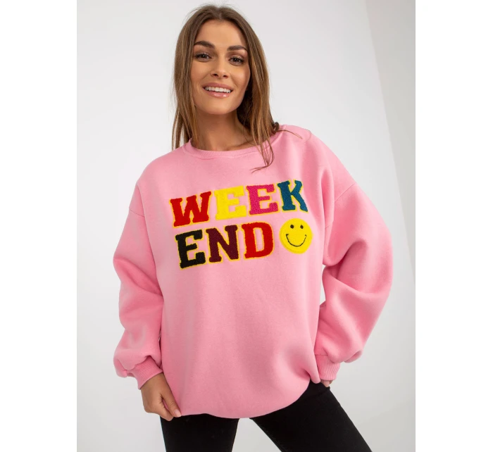 Mikina EM BL 617 6.07P ružová