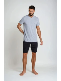 Pyžamo Duty 38881-90X šedo-čierne - Henderson