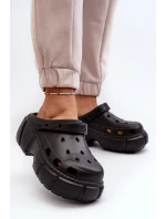 Dámske penové papuče na pevnej podrážke čierne Witima Dámske penové papuče na pevnej podrážke čierne Witima