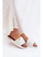 Dámske papuče Big Star - biele Dámske papuče Big Star - biele