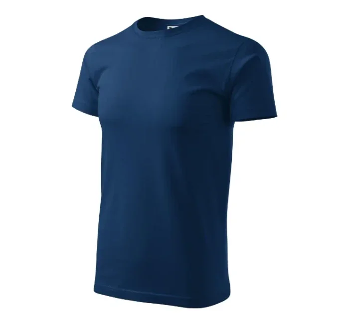Základné tričko pánske polnočne modré Základné tričko pánske polnočne modré