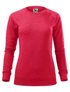 model 20633298 mikina dámská červený melír - MALFINI, a.s.