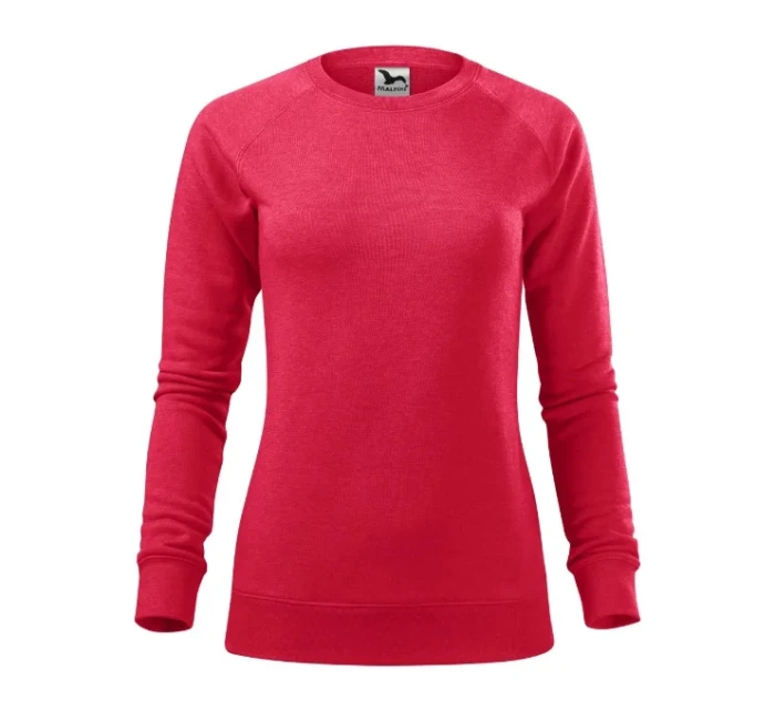 Zlúčenie mikina dámska červená zvýraznenia