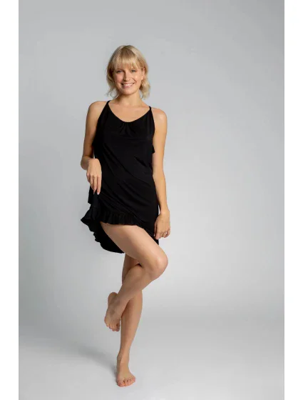 Dámska košeľa LA031 čierna - LaLupa