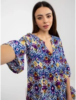 Dámske šaty D73771M30214H Purple mix - Sublevel