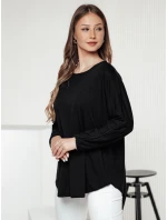 dámská oversize halenka s přívěskem s černou Dstreet model 21982062 - FashionStreet