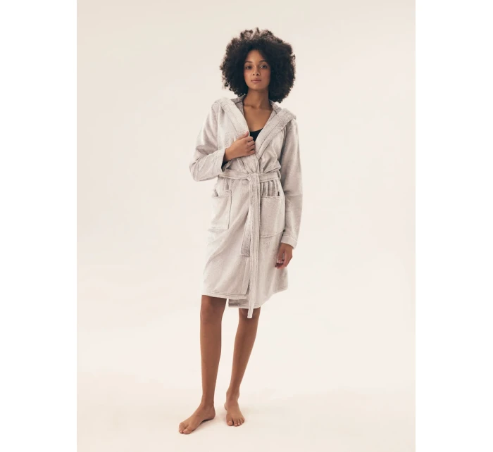 Dámsky župan 42877 Brid grey - HENDERSON