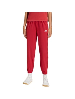 Dámské kalhoty Train Essentials 3Stripes Woven červené model 22160598 dámské - ADIDAS
