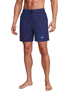 Plavky  Swoosh  v barvě tmavě modré, růžové a fialové model 22230325 - NIKE