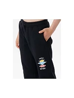 Kalhoty RIP CURL Icons Of Surf Trackpant-Boy, černé Kalhoty RIP CURL Icons Of Surf Trackpant-Boy, černé