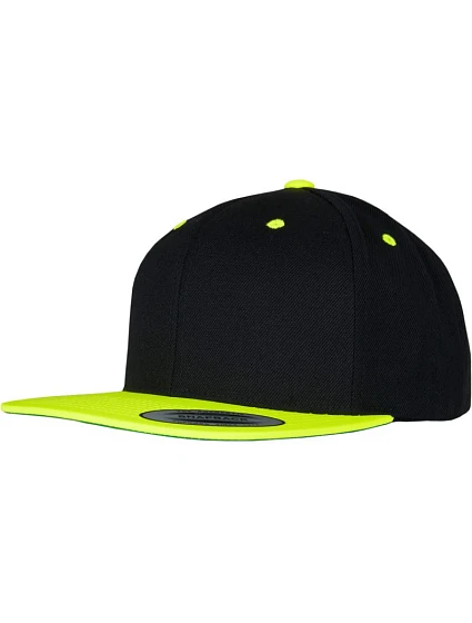 Flexfit 6089M 6-panelová čiapka typu snapback 55.6089 čierna/neónovo žltá Flexfit 6089M 6-panelová čiapka typu snapback 55.6089 čierna/neónovo žltá