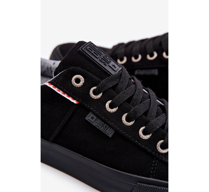 Pánské nízké tenisky Big Star Černá model 21610301 - Big Star Shoes