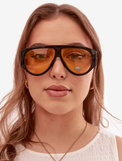 Dámské sluneční brýle Černo-žluté