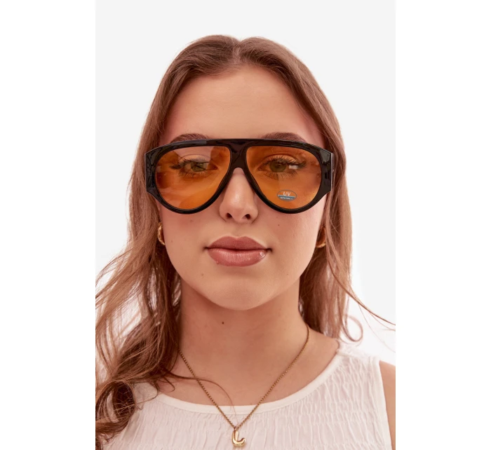 Dámské sluneční brýle Černo-žluté