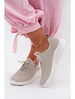 Otevřené dámské sportovní tenisky šedé Heressa