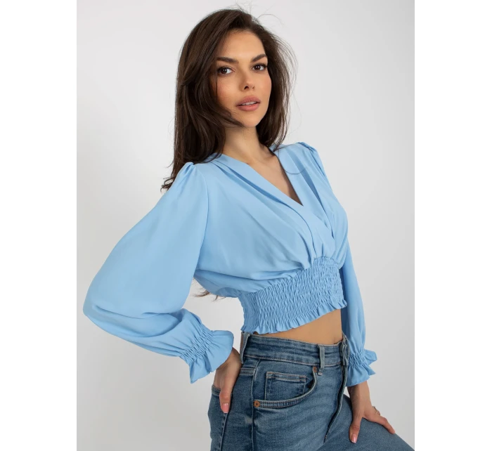 Blúzka DHJ BZ 13866.92P svetlo modrá