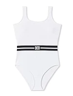 Dámske jednodielne plavky KW0KW00985-YCD - Calvin Klein