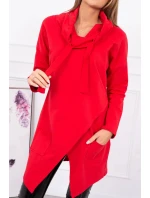 Tunika nadmernej veľkosti 0017 červená - Kesi