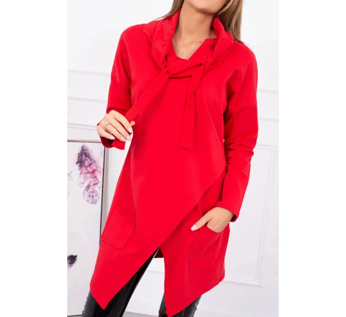 Tunika nadmernej veľkosti 0017 červená - Kesi