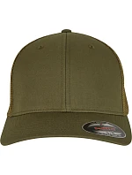 Flexfit 6511 6-panelová čiapka typu Trucker „Mesh“ 55.6511, farba moss green Flexfit 6511 6-panelová čiapka typu Trucker „Mesh“ 55.6511, farba moss green