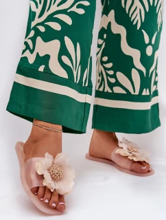 Průhledné Ploché Dámské Pantofle Se model 21687734 - Boto