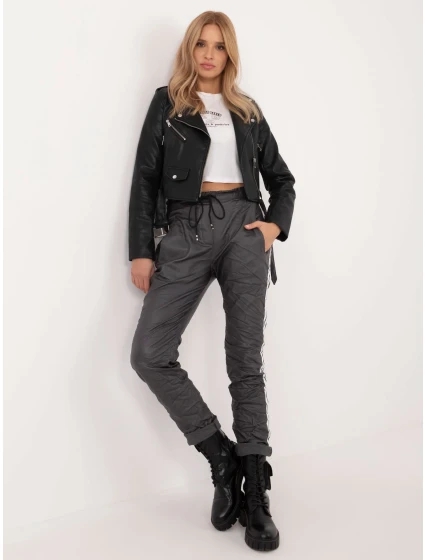 Spodnie DHJ SP model 20576477 grafitowy - FPrice