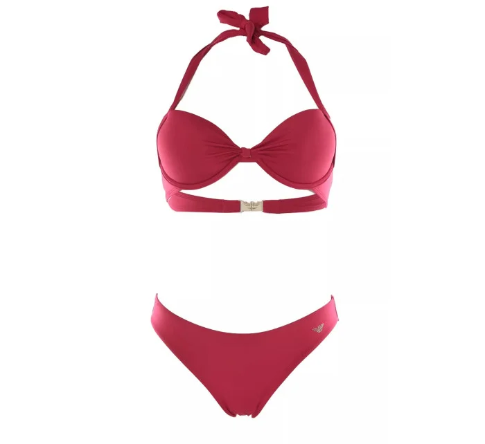 Dámske dvojdielne plavky 262456 4R301 01975 Raspberry - Emporio Armani