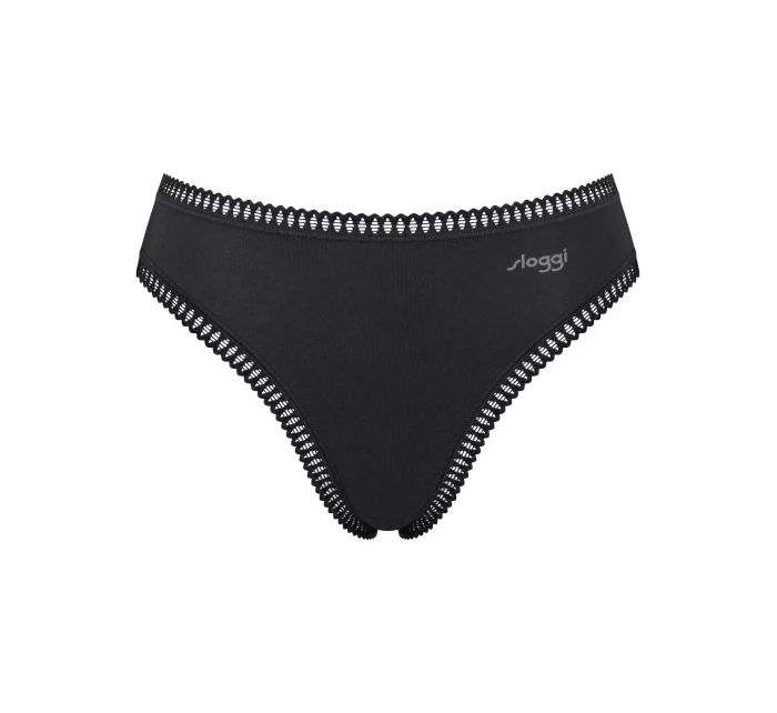 Dámske nohavičky GO Crush High leg C3P - BLUE - modré M008 - SLOGGI Dámske nohavičky GO Crush High leg C3P - BLUE - modré M008 - SLOGGI