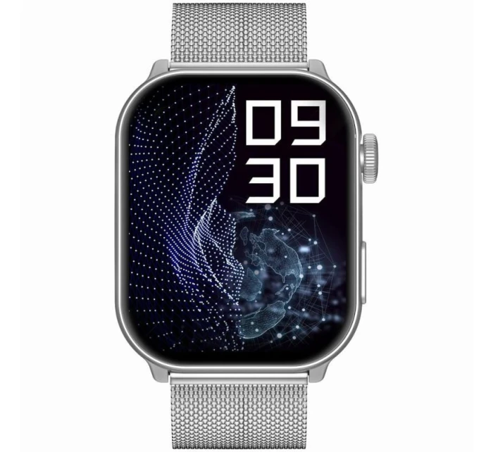 Dámské chytré hodinky řemínek + náramek Black Silver model 21807181 - Gravity Dámské chytré hodinky řemínek + náramek Black Silver model 21807181 - Gravity